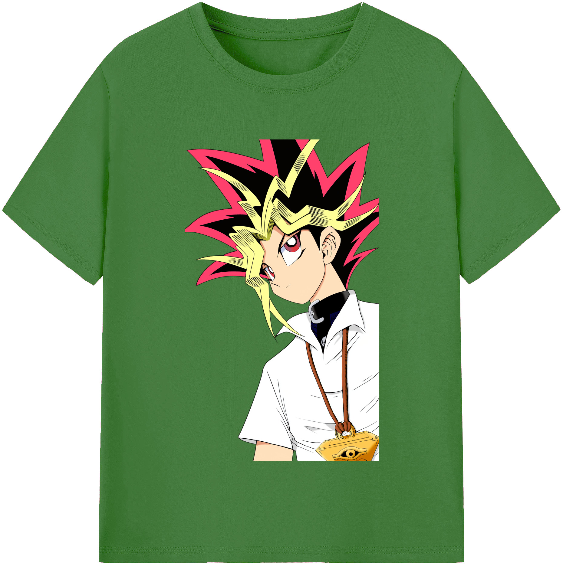 （画像用） 遊☆戯☆王 Yu-Gi-Oh! レディースカジュアルプリントTシャツ（綿100％）